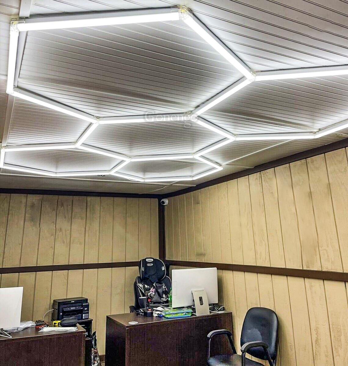 hexagon light
