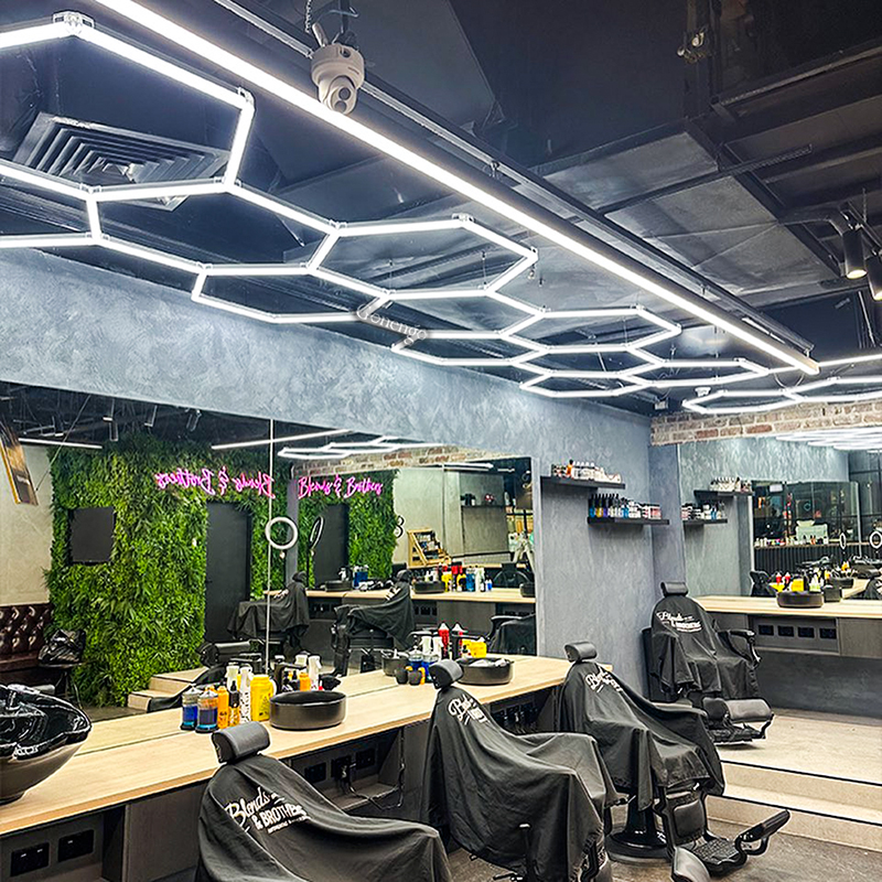 hexagonal lighting