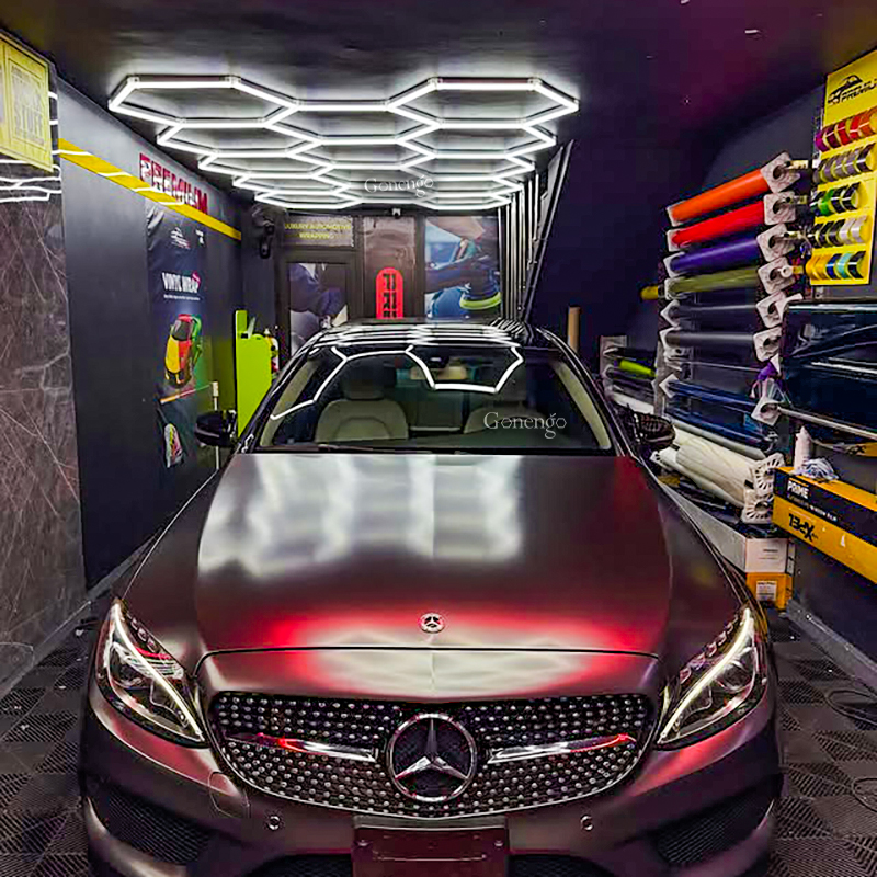 How do lights change a garage workshop? 9 LED workshop lights