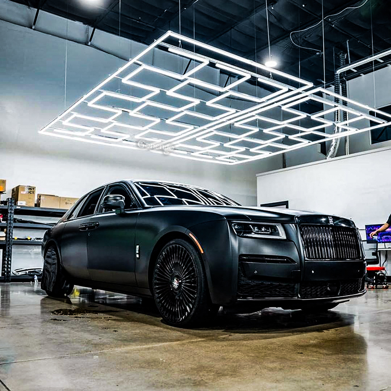 How to renew the style of a car workshop? 7 automotive troubleshooting LED workshop lights