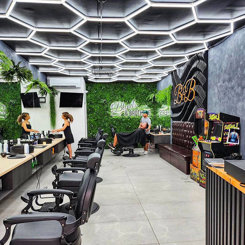 hexagon LED lighting