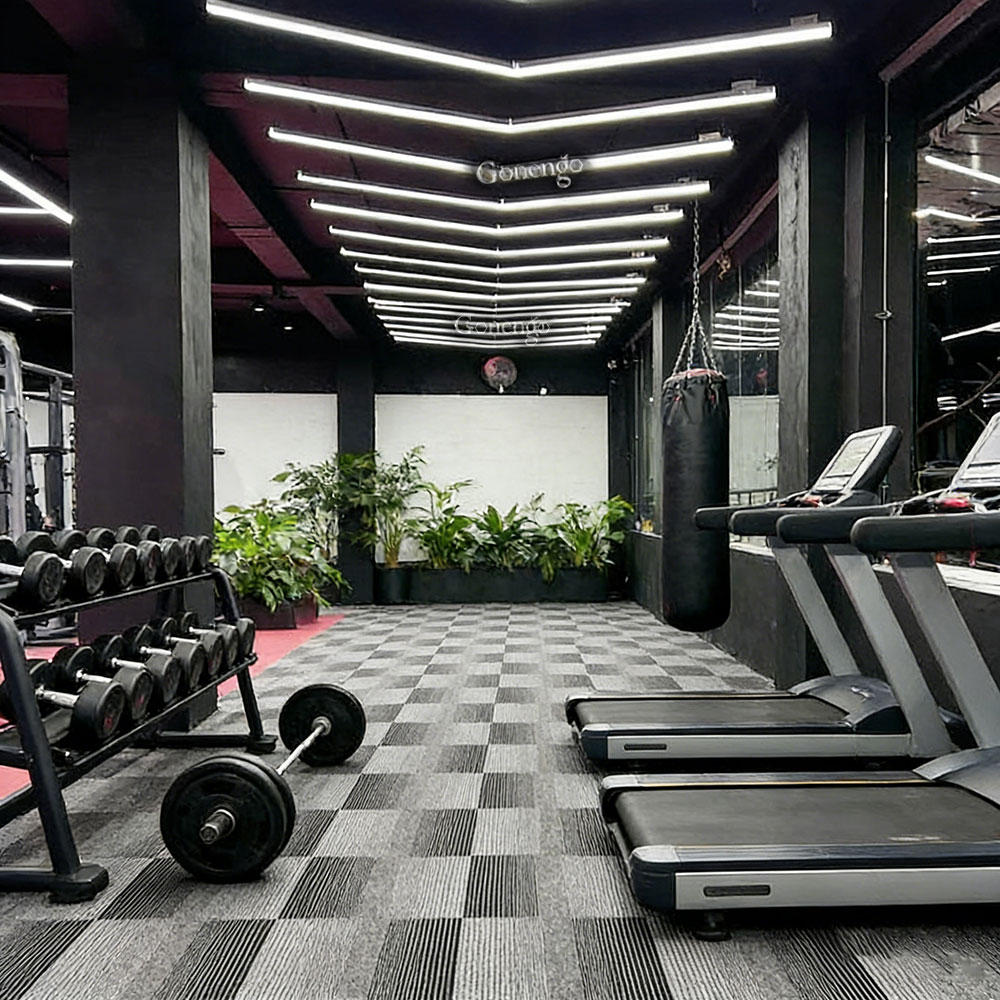 gym-polygonal-LED-lights