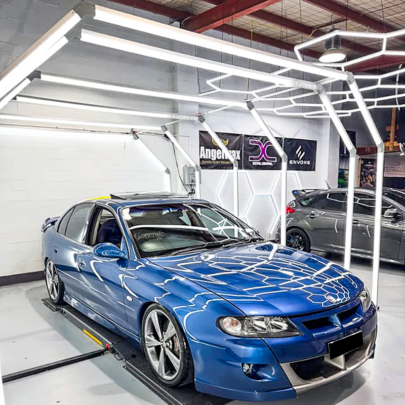 What are top1 choices for auto workshops? 8 light tunnel for auto repair shop