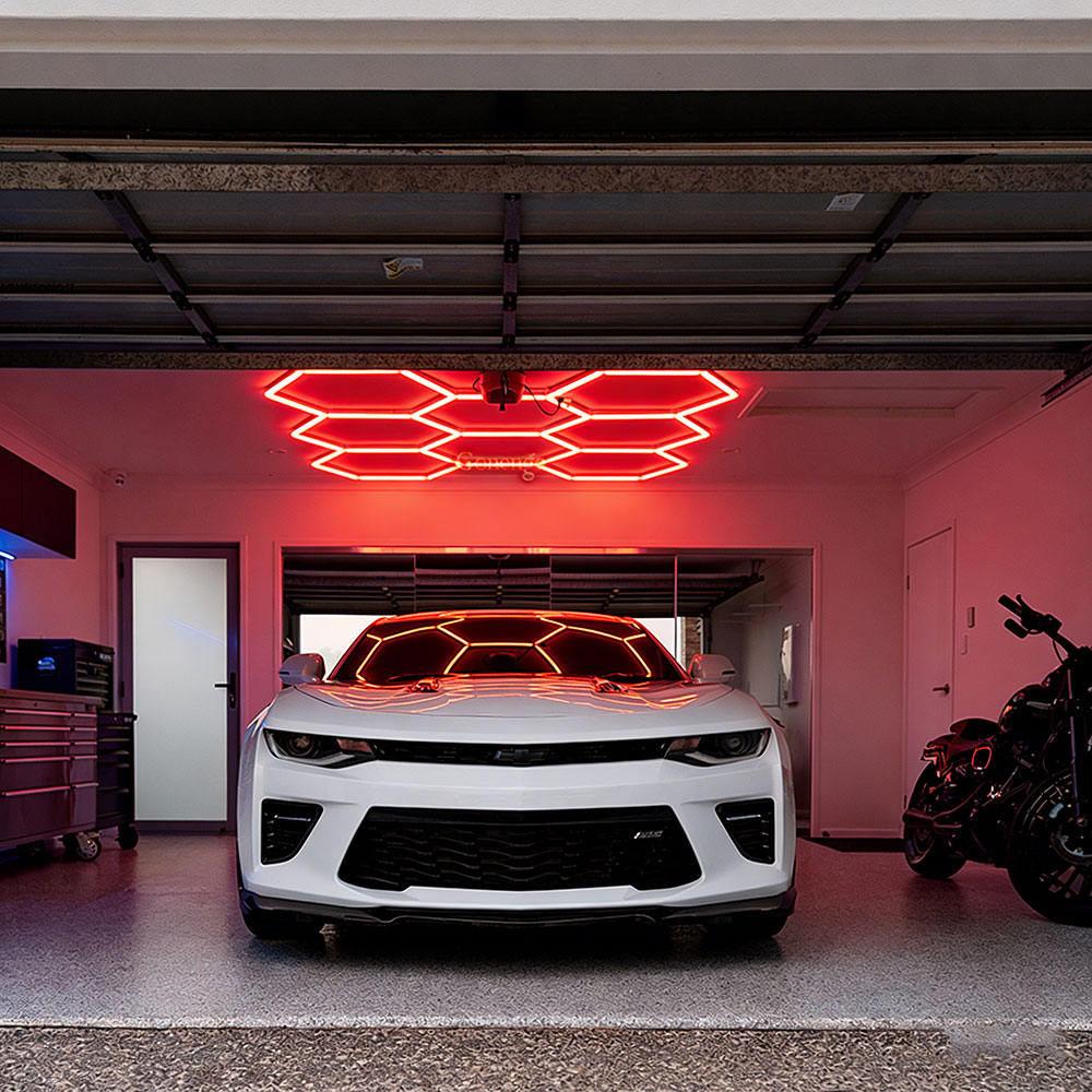 RGB-hexagon-LED-garage-lights