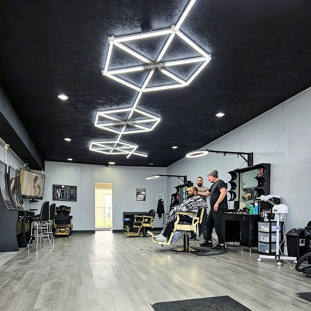 geometric-LED-lights-for-barbershop