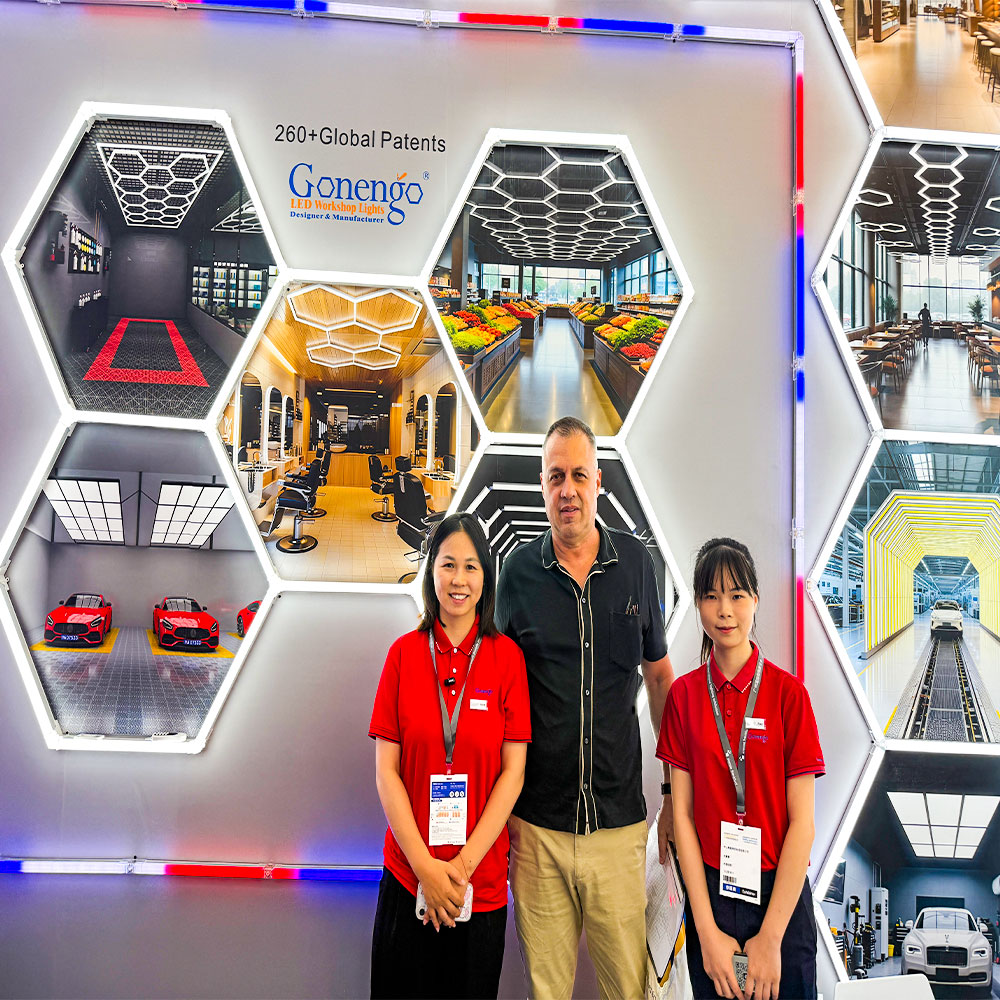 Last Day Highlights at 2026 GILE! 8 geometric-LED-lights-for-shop