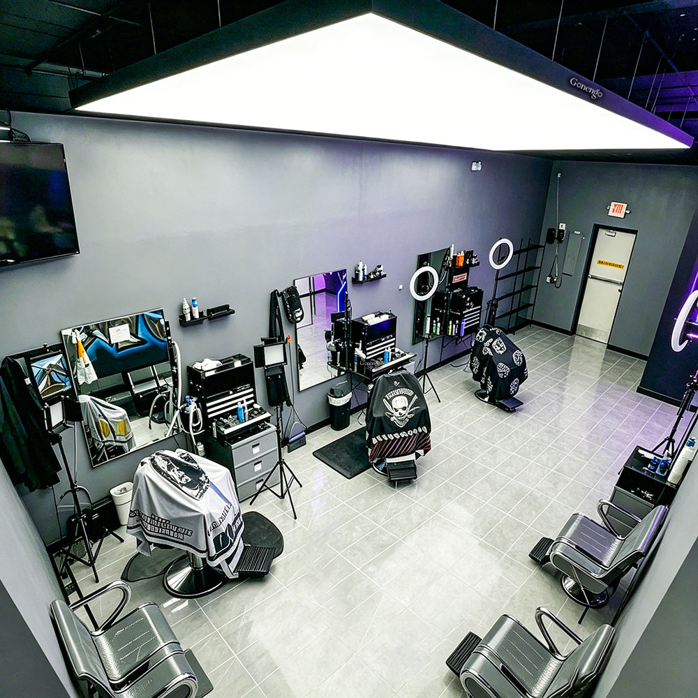Best LED Lighting for Barbershops That Last for Years 7 light-box-for-barber-shop