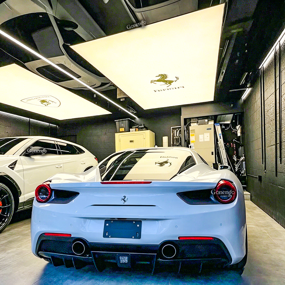 What lights are best for detailed car work? 9 light-box-for-garage-ceiling