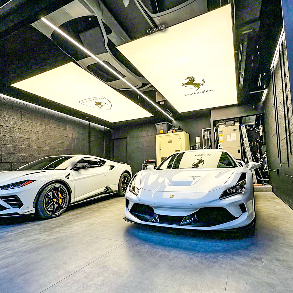What lights are best for detailed car work? 7 light-box-for-garage