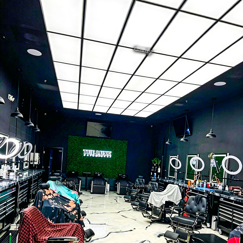 What lights are most durable for barbershops? 9 panel-lights-for-barbershop