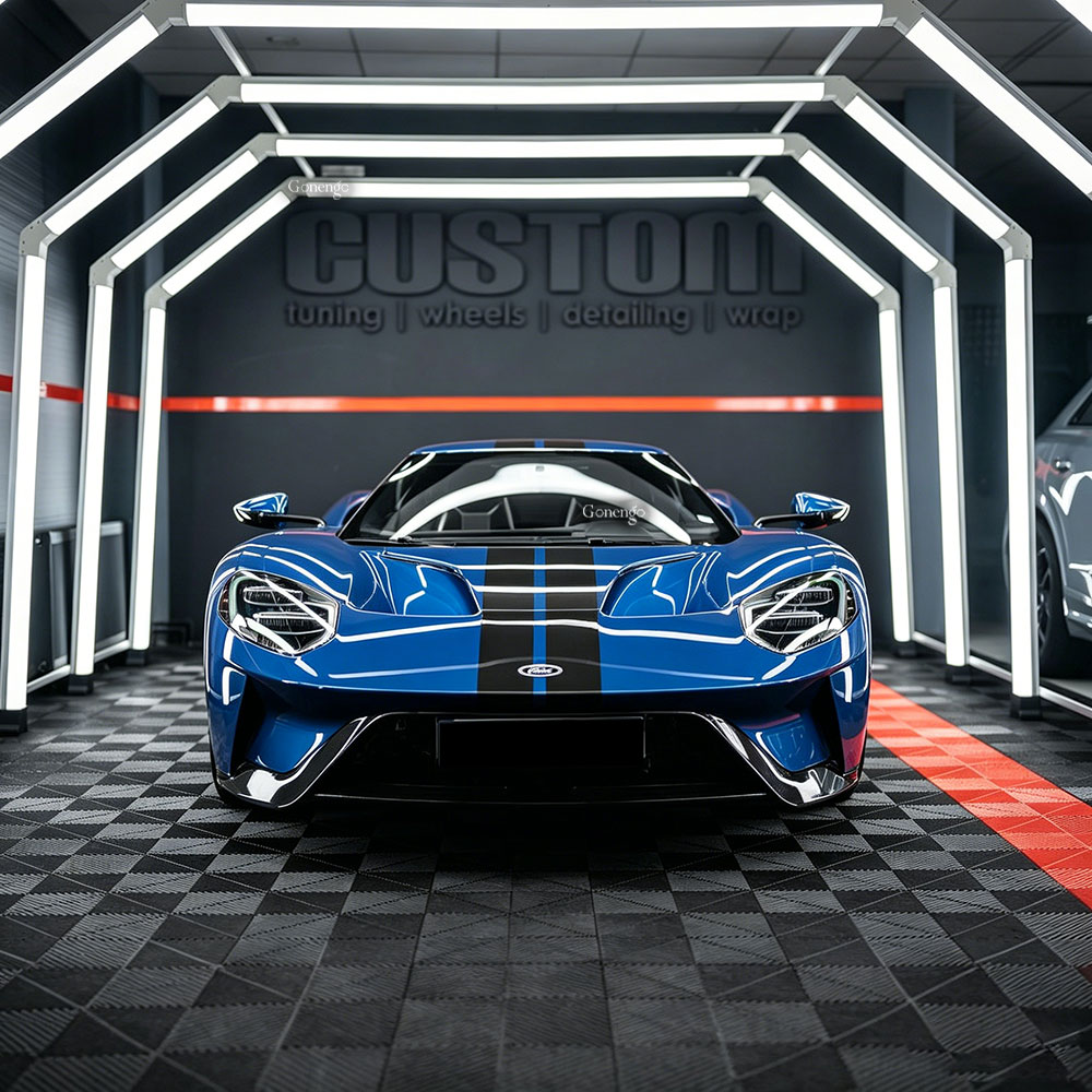 How to reduce shadows in a car workshop? 7 tunnel-lights-for-auto-workshop