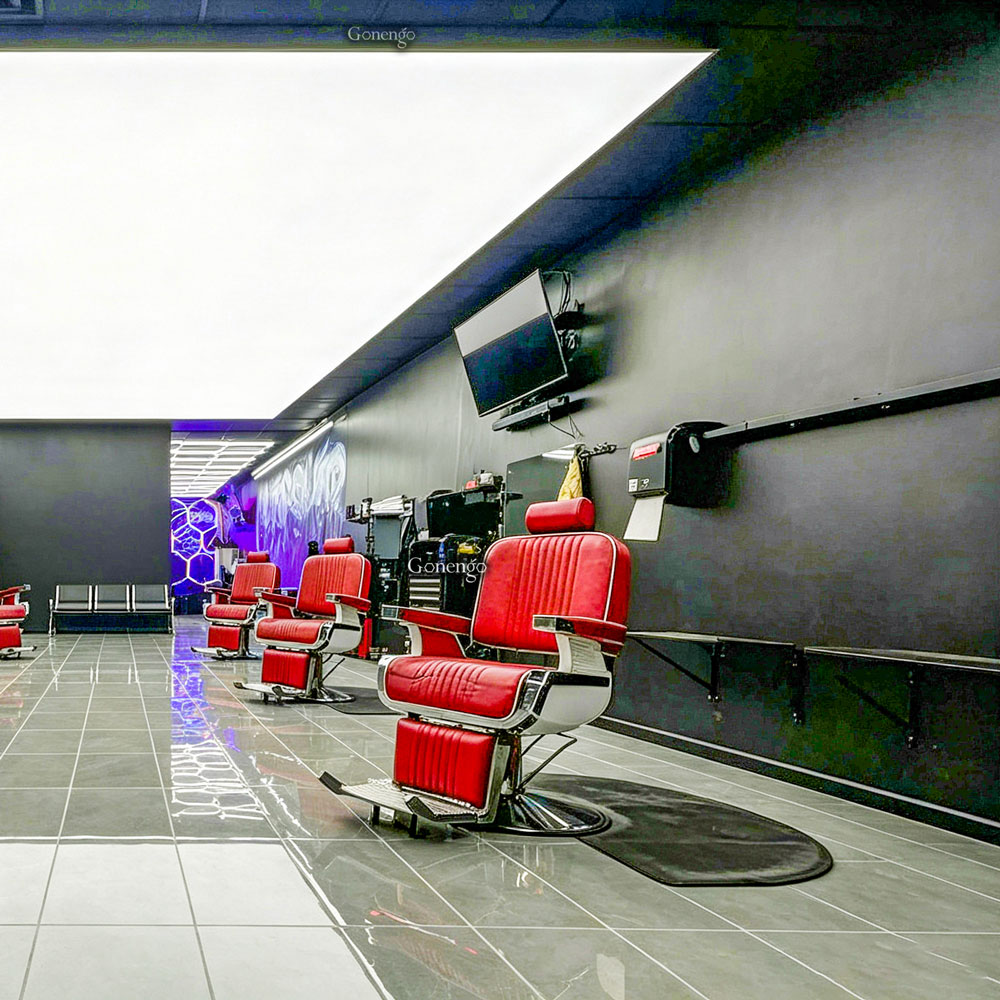 What are the best durable ceiling lights I choose for my barbershop? 8 light-box-for-barber-shop