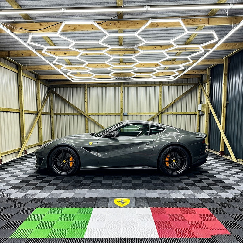 What are the best lights for my dream garage? 8 hexagon-lights-for-garage-workshop